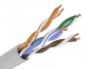 Кабель «витая пара» PROconnect 4,5x2x0,50 CAT5e UTP Indoor 4PR 24AWG Cu (LAN) бухта 305м Фото