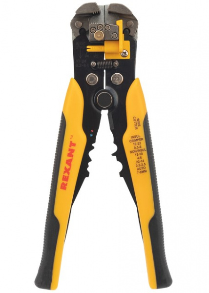 Инструмент для зачистки кабеля 0.2-6.0 мм² и обжима наконечников (ht-766) REXANT Фото