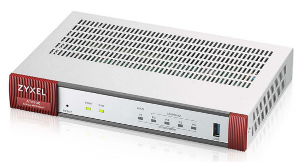 Межсетевой экран Zyxel ZyWALL ATP100 [ATP100-EUCI12F] Фото