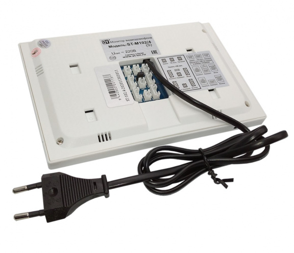 ST-M102/4 (S) ЧЕРНЫЙ Монитор домофона цветной Фото ST-M102/4 (S) ЧЕРНЫЙ Монитор домофона цветной Фото
