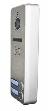 iPanel 2 (Metal) 2 аб. Цветная вызывная панель видеодомофона на 2 абонента Фото