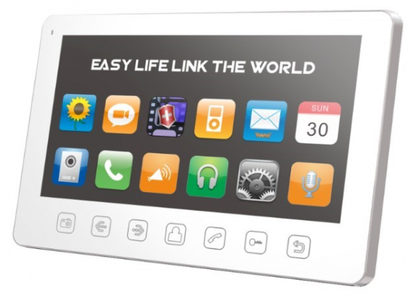 Tantos Prime Slim (white) VZ-2 Монитор видеодомофона Фото