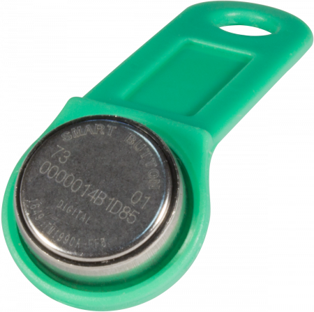 TM1990A iButton TS зелёный, ключ Touch Memory Фото