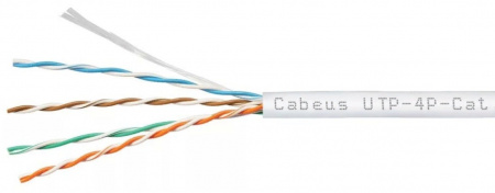 Витая пара кат.5e Cabeus UTP-4P-Cat.5e-SOLID-LSZH-GY (9776с) Фото