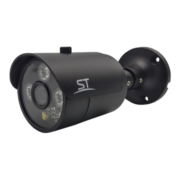 ST-181 M IP HOME ЧЕРНАЯ (2,8mm), (версия 4) 3Mp (2304*1296), уличная цилиндрическая IP-камера с ИК подсветкой до 40 м Фото