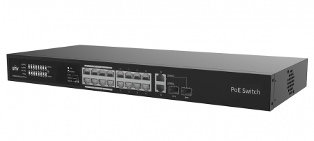 NSW2020-16T2GC-LPOE-IN 16-портовый неуправляемый PoE коммутатор Фото