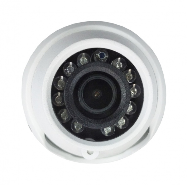 ST-S2501 БЕЛАЯ (2,8mm) 2Mp Уличная купольная IP-камера с ИК подсветкой до 25 м Фото