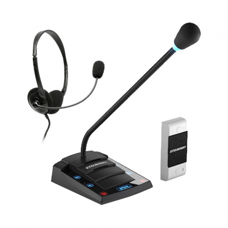 Stelberry S-412 Устройство переговорное клиент-кассир, дуплексное Фото