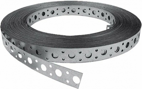 Лента монтажная перфорированная 20х0,7 (CLP1M-LP-20-1) Фото