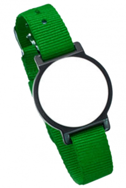 Браслет Temic, IL-14TG, нейлоновый ремешок с металл.застёжкой (зелёный) Фото