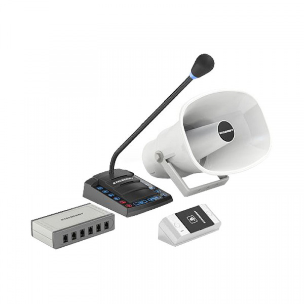 Stelberry S-665 Устройство переговорное клиент-кассир Фото Stelberry S-665 Устройство переговорное клиент-кассир Фото