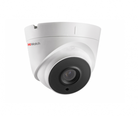 DS-T203P (6 mm) 2Мп уличная купольная HD-TVI камера с EXIR-подсветкой до 40м и технологией PoC Фото