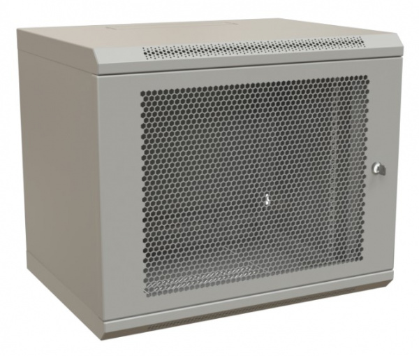 WR-TW-1266-SD-RAL7035 Шкаф настенный 19-дюймовый (19