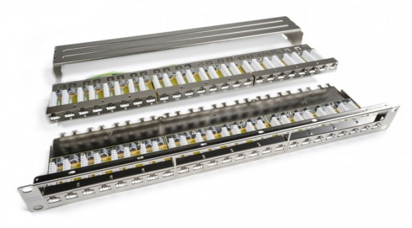 Hyperline PPHD-19-48-8P8C-C6A-SH-110D Патч-панель высокой плотности 19 Hyperline PPHD-19-48-8P8C-C6A-SH-110D Патч-панель высокой плотности 19