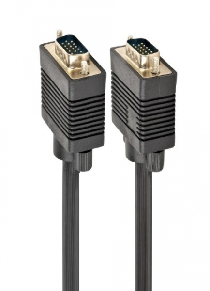 Кабель VGA Premium Cablexpert, 15M/15M, 15м, черный, двойной экран Фото Кабель VGA Premium Cablexpert, 15M/15M, 15м, черный, двойной экран Фото