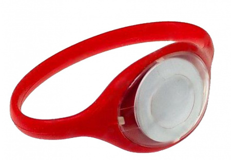 Браслет Temic, IL-16TR, без застёжки, прозрачная крышка (красный) Фото