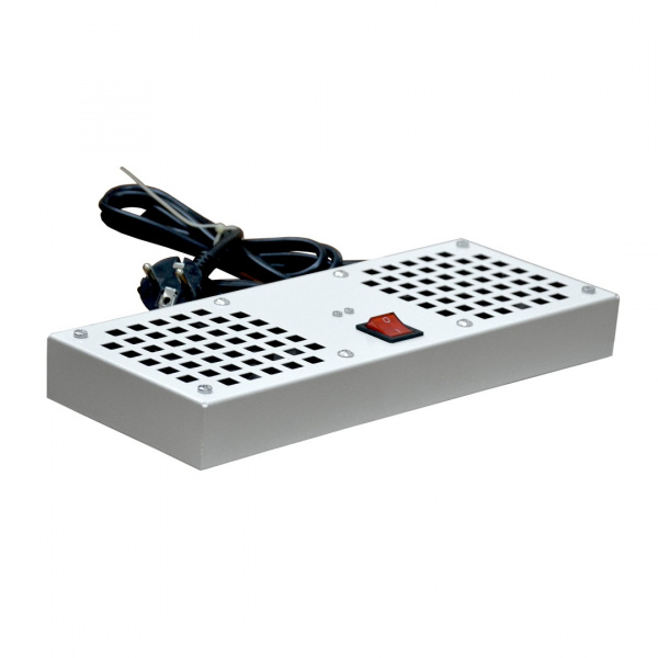 SKAT TB Fan 2-G-TOP  Вентиляторный модуль на 2 элемента потолочный, серый Фото