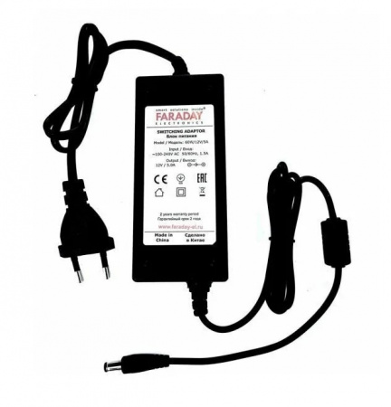 60W/12V/5A Импульсный блок питания Фото