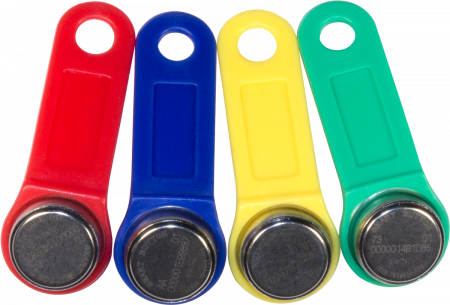 TM1990A iButton TS зелёный, ключ Touch Memory Фото