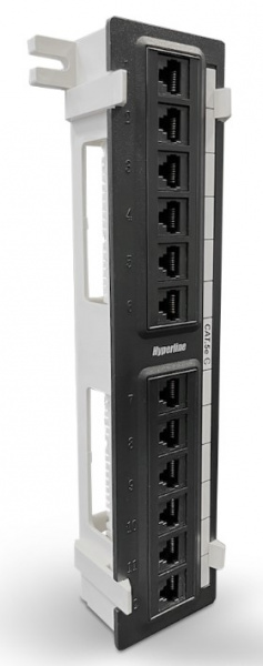 Hyperline PPW-12-8P8C-C5e Патч-панель настенная, 12 портов RJ-45(8P8C), категория 5е, с подставкой Фото Hyperline PPW-12-8P8C-C5e Патч-панель настенная, 12 портов RJ-45(8P8C), категория 5е, с подставкой Фото