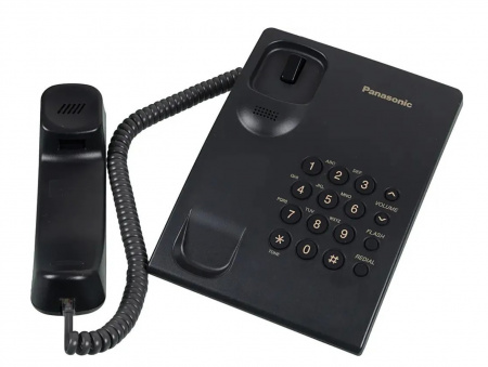 Проводной телефон Panasonic KX-TS2350RUB (черный) Фото Проводной телефон Panasonic KX-TS2350RUB (черный) Фото
