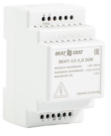 SKAT-12-1,0DIN Источник вторичного электропитания резервированный Фото SKAT-12-1,0DIN Источник вторичного электропитания резервированный Фото