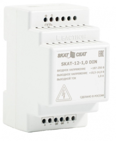 SKAT-12-1,0DIN Источник вторичного электропитания резервированный Фото SKAT-12-1,0DIN Источник вторичного электропитания резервированный Фото
