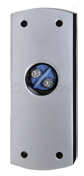 TS-CLICK (серебряный антик) Кнопка выхода накладная, металлическая Фото