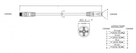 Hyperline PC-LPM-UTP-RJ45-RJ45-C5e-10M-LSZH-GY Патч-корд U/UTP, Cat.5e, LSZH, 10 м, серый Фото