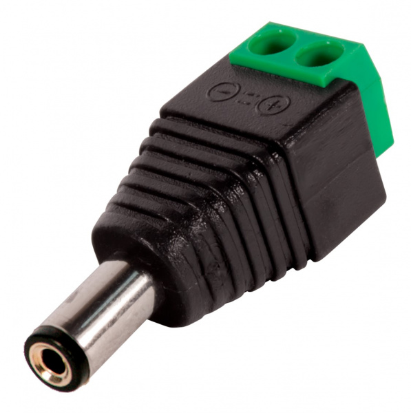 Adapter-HF Разъём DC штекер питания с клеммной колодкой Фото Adapter-HF Разъём DC штекер питания с клеммной колодкой Фото