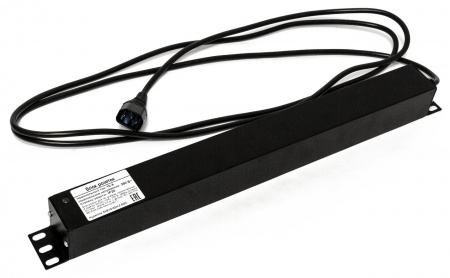 Hyperline SHE19-6SH-2.5IEC Блок розеток для 19