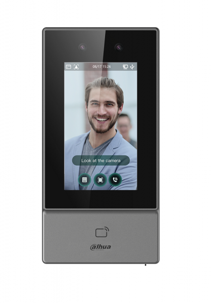 DHI-ASI6213S-PW-V1 AI терминал учета рабочего времени и контроля доступа с распознаванием лиц и Wi-Fi Фото