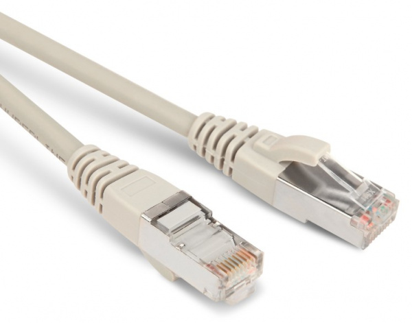 Hyperline PC-LPM-STP-RJ45-RJ45-C5e-5M-LSZH-GY Патч-корд F/UTP, экранированный, Cat.5e, LSZH, 5 м Фото