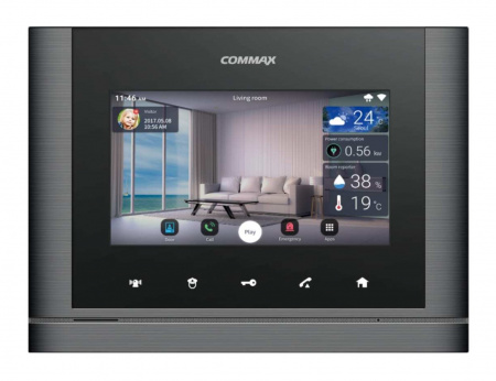 Видеодомофон CMV-70MX Темное Серебро Black Smog Фото