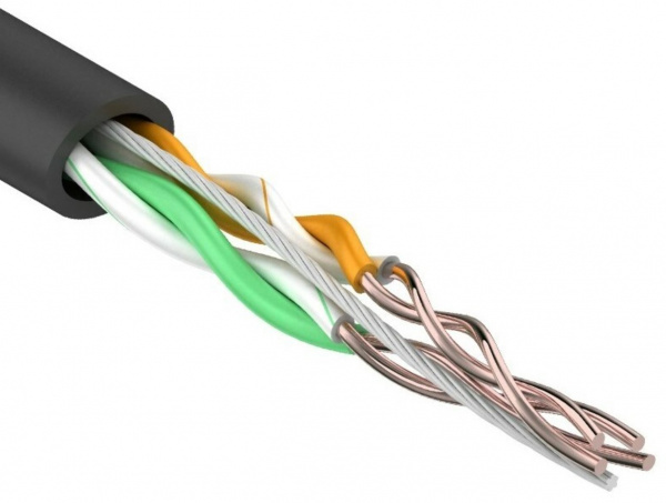 Кабель «витая пара» (SkyNet) UTP outdoor CAT5e, 2x2x24AWG Cu Light 305 (LAN) (1693217) Фото