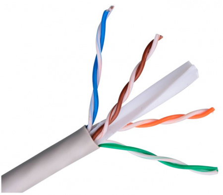 Кабель Optimus UTP-6, CAT6, 4x2x0.55 Cu (indoor) 305м Фото