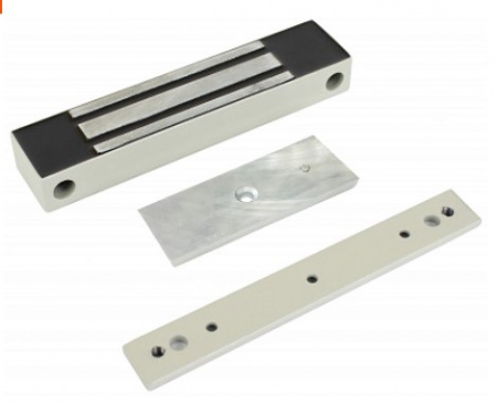 ML-180K Замок электромагнитныйс планкой (цвет белый)  Фото