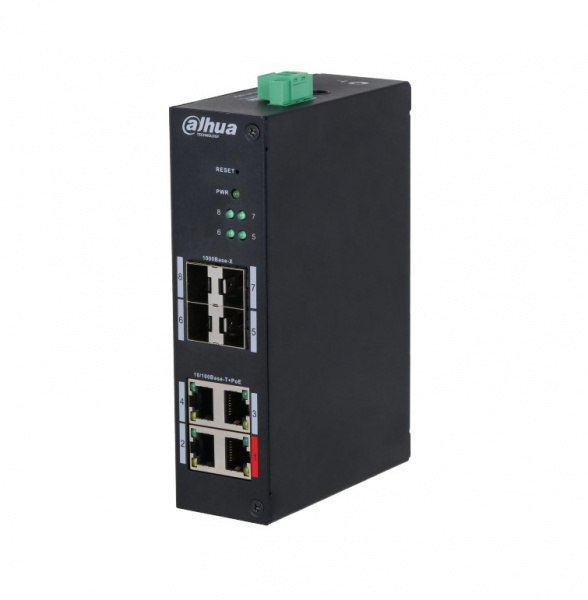 DH-HS4408-4ET-96 8-портовый управляемый коммутатор с PoE Фото