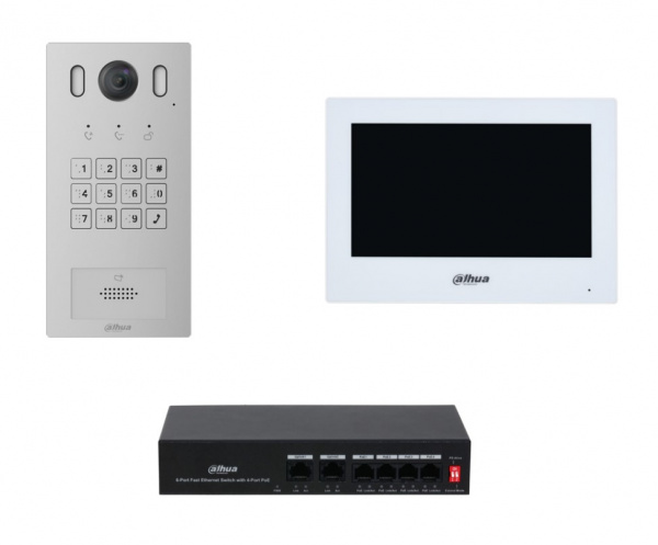 DHI-KTP05(S) Комплект видеодомофона Фото DHI-KTP05(S) Комплект видеодомофона Фото