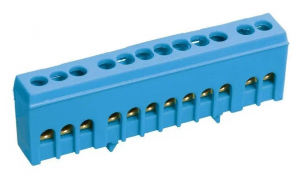 IEK YNN10-69-16KD-K07 Шина нулевая в корп. изол. на DIN-рейку ШНИ-6х9-16-К-С Фото