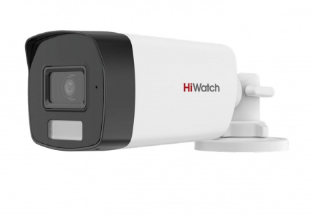 DS-T220A (2.8mm) 2Мп уличная цилиндрическая HD-TVI камера с гибридной подсветкой EXIR/LED до 40м и встроенным микрофоном (AoC) Фото