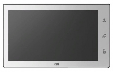 CTV-M4102FHD W (белый) Монитор видеодомофона 10˝ TFT IPS LCD Фото