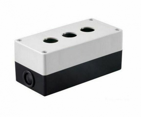 KP103 Корпус трехкнопочной панели управления Фото KP103 Корпус трехкнопочной панели управления Фото