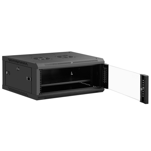 UB-WMC-4U-60/45-GD (B) Шкаф телекоммуникационный настенный 19 UB-WMC-4U-60/45-GD (B) Шкаф телекоммуникационный настенный 19