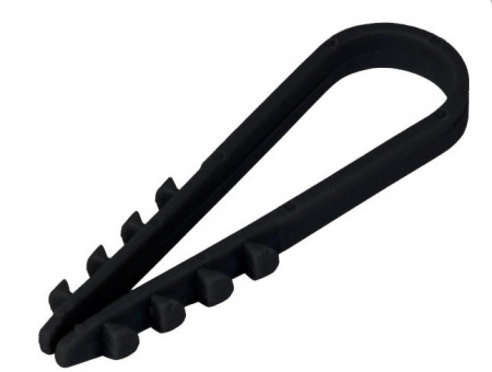 Дюбель-хомут нейлоновый PROconnect 11-18 мм, черный, упаковка 100 шт. Фото