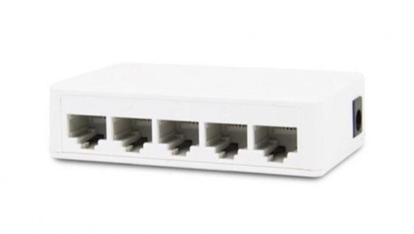 AT-NS-5 (B) 5 портовый неуправляемый коммутатор Фото