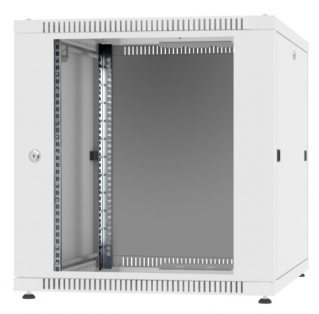 ТЕЛКОМ TLN-12.6.6-СМ.7035Ш Шкаф напольный 12U 600x600x623мм (ШхГхВ) телекоммуникационный 19