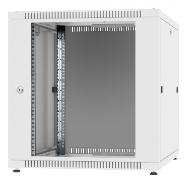 ТЕЛКОМ TLN-12.6.6-СМ.7035Ш Шкаф напольный 12U 600x600x623мм (ШхГхВ) телекоммуникационный 19