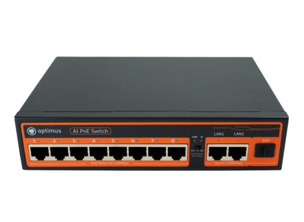 Коммутатор Optimus U1I-8F/2G/1S Фото