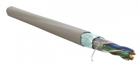 WR-FTP-4P-C5E-LSZH-GY Кабель витая пара, экранированный F/UTP, категория 5e, 4 пары (0,50 мм) 305 м Фото